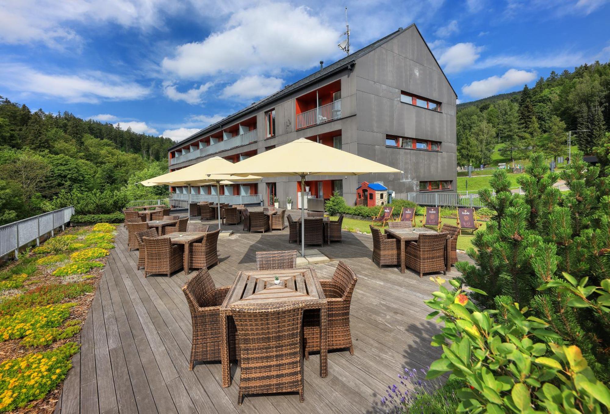 Omnia Hotel Relax & Wellness Janske Lazne Luaran gambar